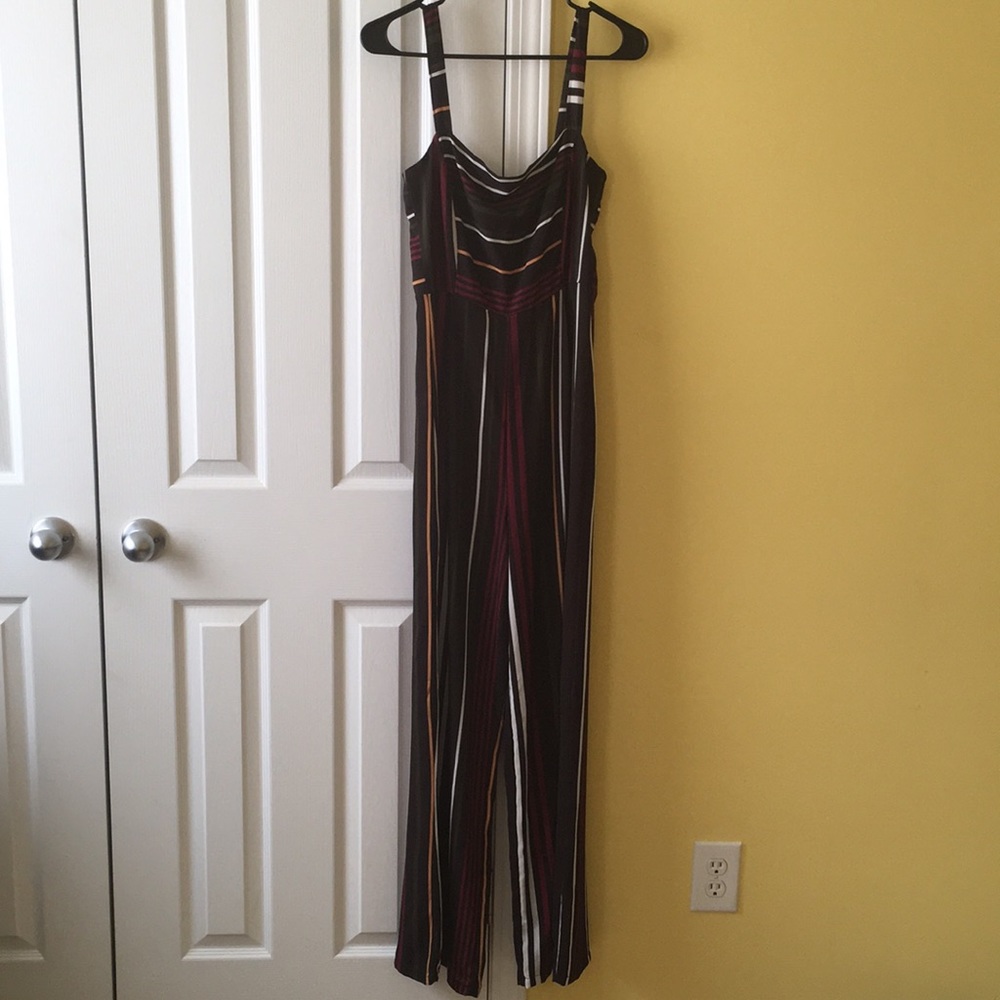Stripped jumpsuit